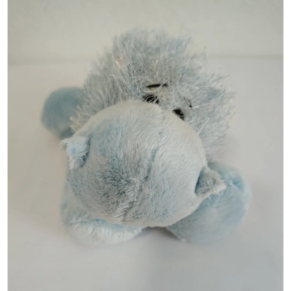 RARE Webkinz Blue Hippo Plush - Factory ERROR Missing Magic W - HM009 - No Code